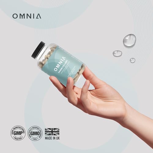 Omnia Marine Collagen Capsules 2400mg for Women & Men with Type I Collagen OMNIAAu supplements