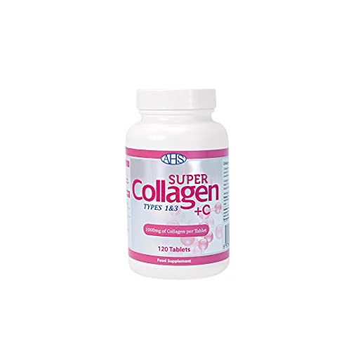 AHS Super Collagen + Vitamin C Tablets 120 Tablets - 6000mg Collagen per Serving - 1 Month Supply AHSAu supplements