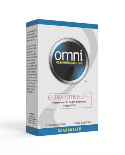 Wellgenix Omni Herbal Detox Cleanse Softgel: Fast Acting Body Detox, Quick Flush Toxin Removal WellgenixUS supplements