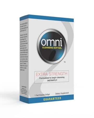 Wellgenix Omni Herbal Detox Cleanse Softgel: Fast Acting Body Detox, Quick Flush Toxin Removal WellgenixUS supplements