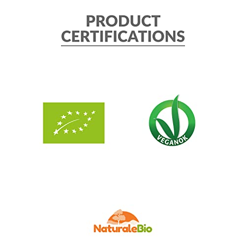 Organic Psyllium Husk - 99% Purity - 200g. Pure & Natural Psyllium Seed Husks NaturaleBioUS supplements