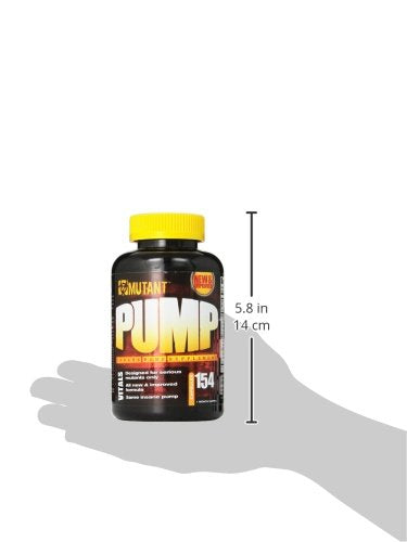 Mutant Pump – Pre-Workout Capsules, Gives You The Insane Pump You Demand MutantUS supplements