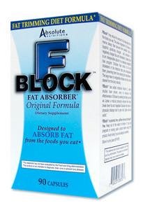 Absolute Nutrition FBlock Xtra Fat Absorber, Diet Formula, 90 Capsules Absolute NutritionUS supplements