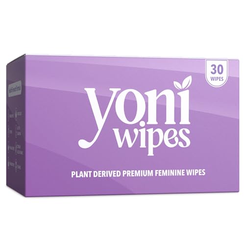 Yoni Wipes - 30 Count Biodegradable & Flushable Feminine Wipes, pH-Balanced, Aloe Vera & Vitamin E Yoni WipesAu supplements