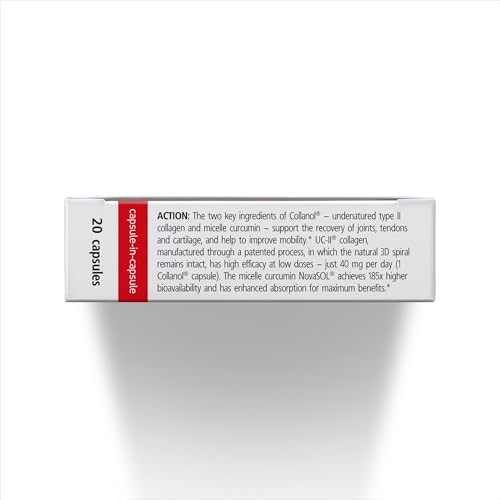 Innovation in The Care of Healthy Joints – Liquid Formula in a Double Capsule. 3D Collagen + Micelle Extract of Turmeric Roots 1 Capsule/Day. Laboratory Tested CollanolAu supplements