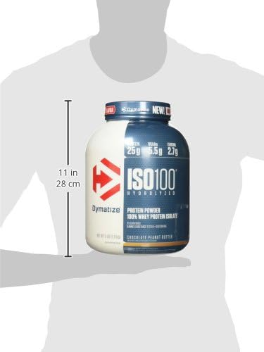 Dymatize ISO 100 Whey Protein Powder with 25g of Hydrolyzed 100% Whey Isolate DymatizeUS supplements