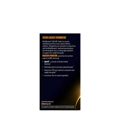 BodyDynamix Slim NS | Non-Stim Thermogenic | 60 Count GNCUS supplements