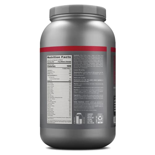Isopure Protein Powder, Zero Carb Whey Isolate with Vitamin C & Zinc for Immune Support IsopureUS supplements