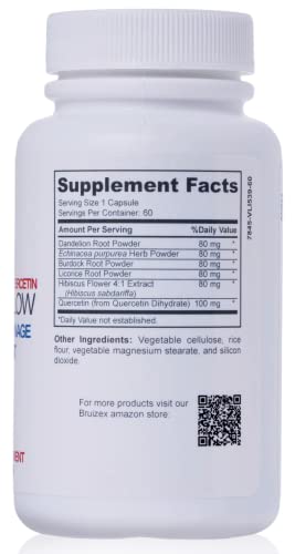 Bruizex Lympho Flow Lymphatic Drainage Supplement, Supports Lymphatic System Health BruizexUS supplements