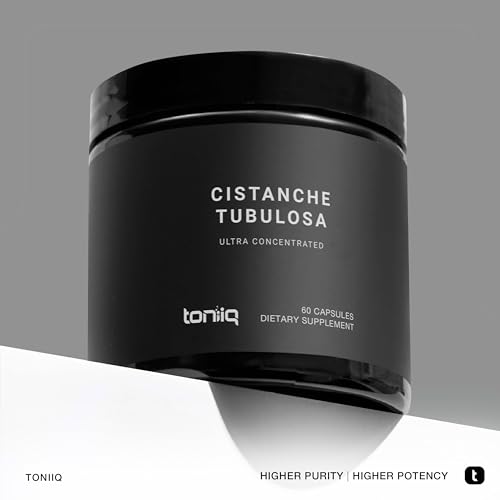 Toniiq Cistanche Tubulosa - (4000mg) Pure Cistanche Supplement for Men - 10x Highly ToniiqUS supplements