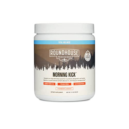 ROUNDHOUSE PROVISION Morning Kick, Powder Supplement for Healthy Digestion ROUNDHOUSE PROVISIONUS supplements