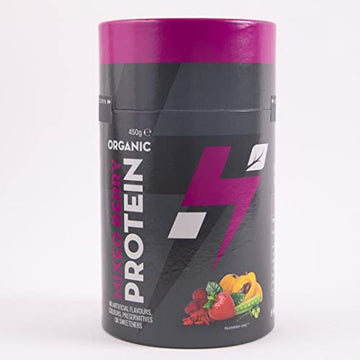 Hylife Nutrition - Organic Protein Powder - Mixed Berry Vegan Protein Powder (450g - 15 Servings) Hylife NutritionAu supplements