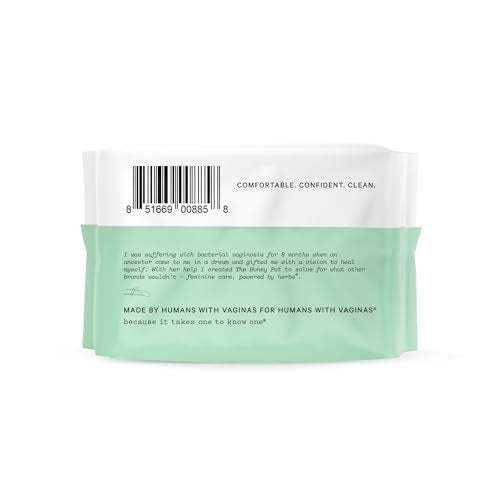 The Honey Pot Company - Non-Herbal Everyday Panty Liners - Organic Pads for Women - Cotton Cover The Honey Pot CompanyAu supplements
