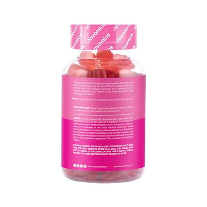 Novomins Collagen Gummies - Marine Collagen Gummies - Superior Type 1 Hydrolysed Collagen novominsUS supplements