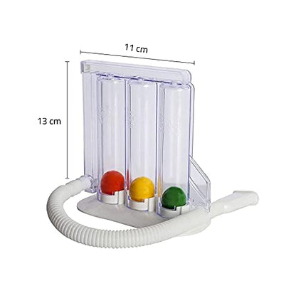 HealthAndYoga(TM) Deep Breathing Exerciser - Breath Exercise Measure SoulGenieUS supplements