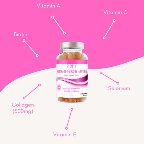 Collagen Gummies with Vitamins for Women Men Adults - Skin, Hair, Nail & Cartilage Health Pure Food SupplementsAu supplements
