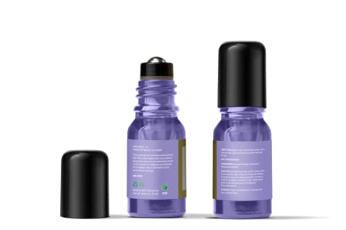 Calm Magnesium Roller Lavender Orange Cedarwood Essential Oil Roll On Calming Aromatherapy Self Care New MiuzAu supplements
