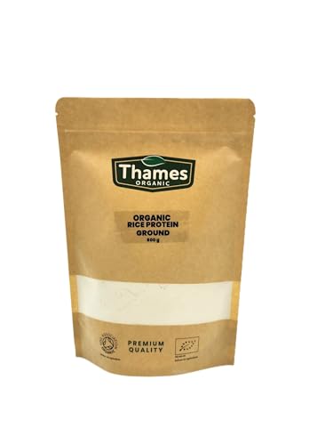 Thames Organic Organic Rice Protein Ground: Premium Plant-Based Protein for Health & Fitness Enthusiasts Thames OrganicAu supplements