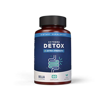 Bella All Natural Extreme Detox - Colon Cleanse and Full Body Detox - 60 Caps Bella All NaturalUS supplements