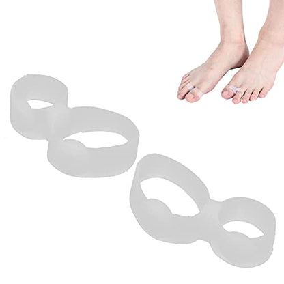 2Pcs Slimming Silicone Foot Massage Magnetic Toe Ring Magnetic Slimming Toe Rings DiocheUS supplements