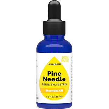 Pine Needle Essential Oil 15 ml - 0.5 oz - Pure & Natural - with Pipette Dropper MONOHERBAu supplements