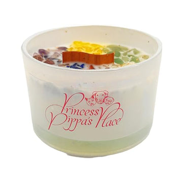 Princess Pippa's Place Healing Candles with Crystals Inside- Natural Soy Wax 7 Stones Crystal Candle Jar Msupps.comAu supplements