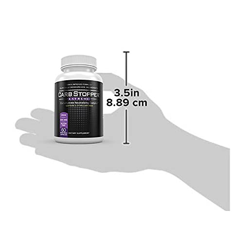 Carb Stopper Extreme (3 Bottles Maximum Strength, Natural Carbohydrate and Starch Carb Stopper ExtremeUS supplements
