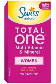 Swiss Naturals Total One® Women Multivitamin, 90 Caplet Swiss NaturalAu supplements