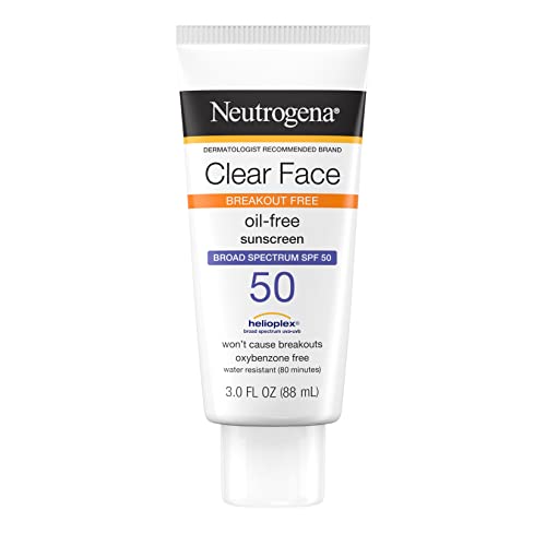 Neutrogena Clear Face Liquid Lotion Sunscreen for Acne-Prone Skin NeutrogenaAu supplements
