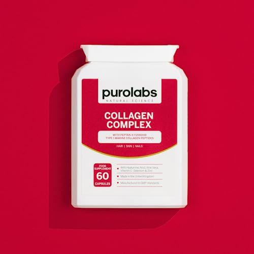 Marine Collagen Complex - Collagen Supplement for Women & Men - with Hyaluronic Acid & Vitamin C - High Strength PurolabsAu supplements