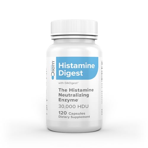 Omne Diem Histamine Digest DAO 30,000 HDU - 120 Caps - Histamine Neutralizing Omne DiemUS supplements