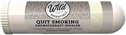 Wild Essentials 3 Pack of Quit Smoking Aromatherapy Nasal Inhalers Made mEssentialsUS supplements