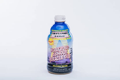 Hollywood Miracle Diet 48-Hour Diet, Natural Drink-Fruit Blend-32 oz Hollywood Miracle DietUS supplements