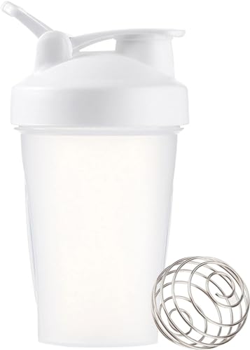 Shaker Bottle 12oz Protein Shaker Plastic Bottle for Pre & Post workout with Twist and Lock GenericUS supplements