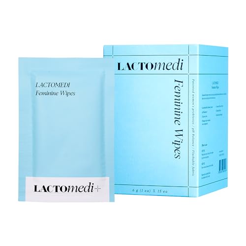 LACTOMEDI Feminine Wipes | Unscented Feminine Wipes | Individually Wrapped | pH-Balanced Feminine LACTOMEDIAu supplements