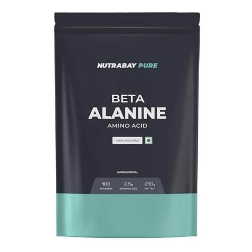 Nutrabay Pure 100% Beta Alanine Powder, Pre Workout supplement for Men & Women NutrabayUS supplements