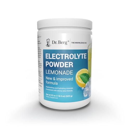 Dr. Berg Hydration Keto Electrolyte Powder - Enhanced w/ 1,000mg of Potassium & Real Dr. Berg NutritionalsUS supplements