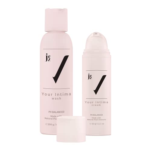 Jez The Fresh Set of 2 - Women's Feminine Care, Natural Vulva Hygiene Products, 100% Vegan & pH JEZAu supplements