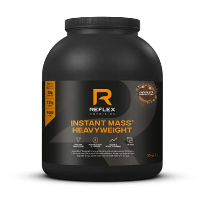 Reflex Nutrition Instant Mass Heavyweight, Mass Protein Powder, Over 1000 Calories Per Serving, 60g Protein Reflex NutritionUS supplements