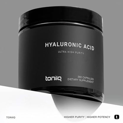 Toniiq Ultra High Purity Hyaluronic Acid Supplements - 95%+ Highly Purified and Bioavailab ToniiqUS supplements