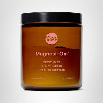 Moon Juice Magnesi-Om Magnesium Powder Supplement - Chelated Magnesium Complex + L-Theanine Blend for Rest, Relaxation & Regularity Moon JuiceUS supplements