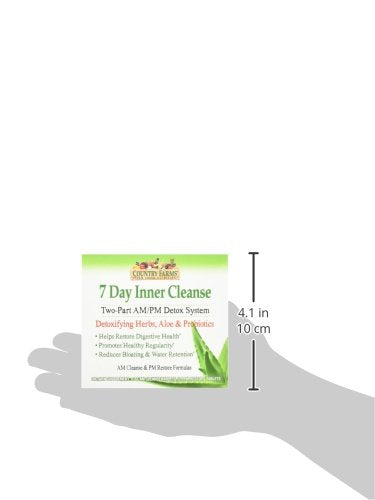 COUNTRY FARMS 7 Day Inner Cleanse, AM/PM Detox System, Detoxifying Herbs COUNTRY FARMSUS supplements