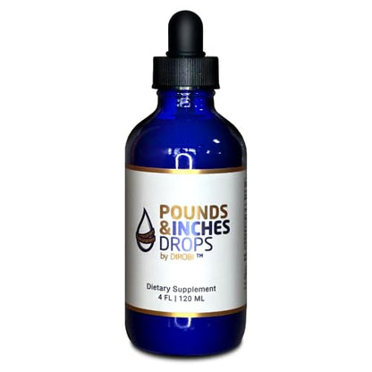 Dirobi Pounds and Inches Weight Management Drops, Liquid Supplement Pounds and Inches DropsUS supplements