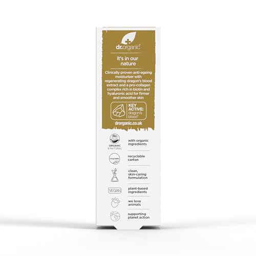 Dr Organic, Organic Pro Collagen with Dragons Blood, Natural, Vegan, Cruelty Free, Paraben & SLS Free, 50ml DR ORGANICAu supplements