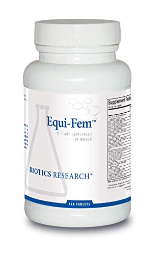 Biotics Research Equi Fem Multi-Vitamin Mineral Supplement for Women, High Dose Multi for Pre Menstrual Support, Hormonal Support, Black Cohosh, Dong Quai, Digestive Enzyme Support 126 Tablets BIOTICS RESEARCHAu supplements