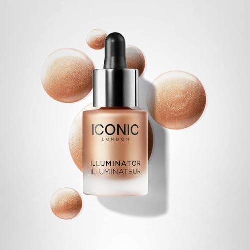 ICONIC LONDON Illuminator | Liquid Highlighting Drops for a Radiant Glow, Cruelty-Free, Vegan Makeup, Original (Champagne Shimmer) 0.45 Fl oz ICONIC LONDONAu supplements