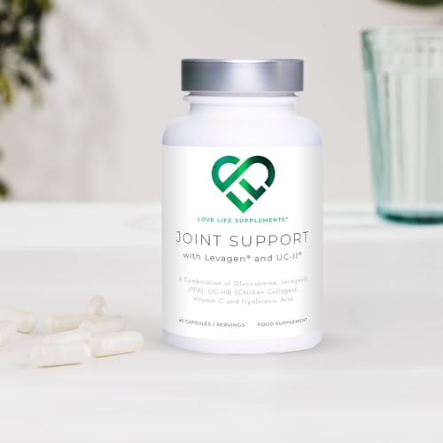 Love Life Supplements Joint Support with Levagen® (Palmitoylethanolamide) + UC-II® LOVE LIFE SUPPLEMENTSAu supplements