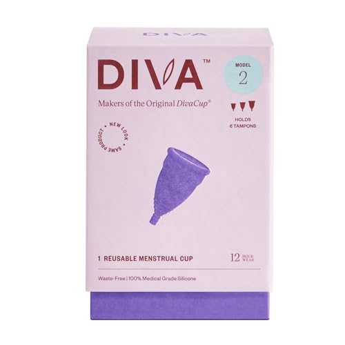 DivaCup - BPA-Free Reusable Menstrual Cup - Leak-Free Feminine Hygiene - Tampon and Pad DivaCupAu supplements