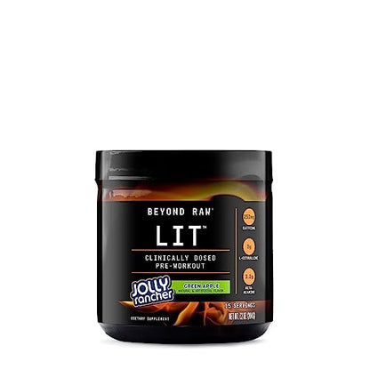 BEYOND RAW LIT | Clinically Dosed Pre-Workout Powder | Contains Caffeine, L-Citrulline BEYOND RAWUS supplements