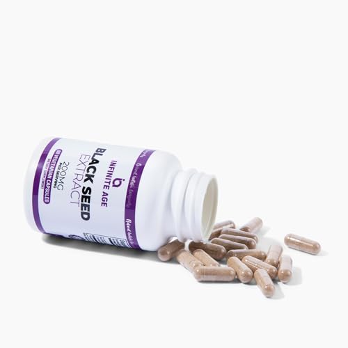 INFINITE AGE Dry Organic Black Seed Oil Extract Capsules - Nigella Sativa Seed Extract INFINITE AGEUS supplements